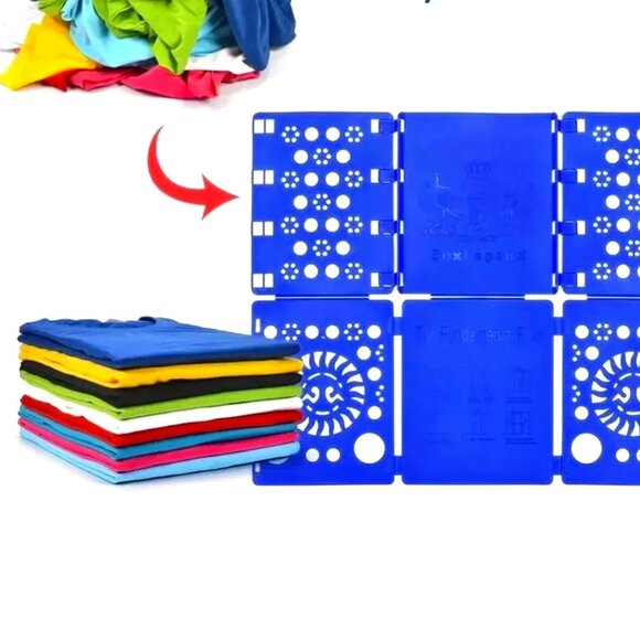 Shirt Folder Shirt‎ Folding Board T Shirts Clothes Folder Durable Plastic Boards - Picture 1 of 9